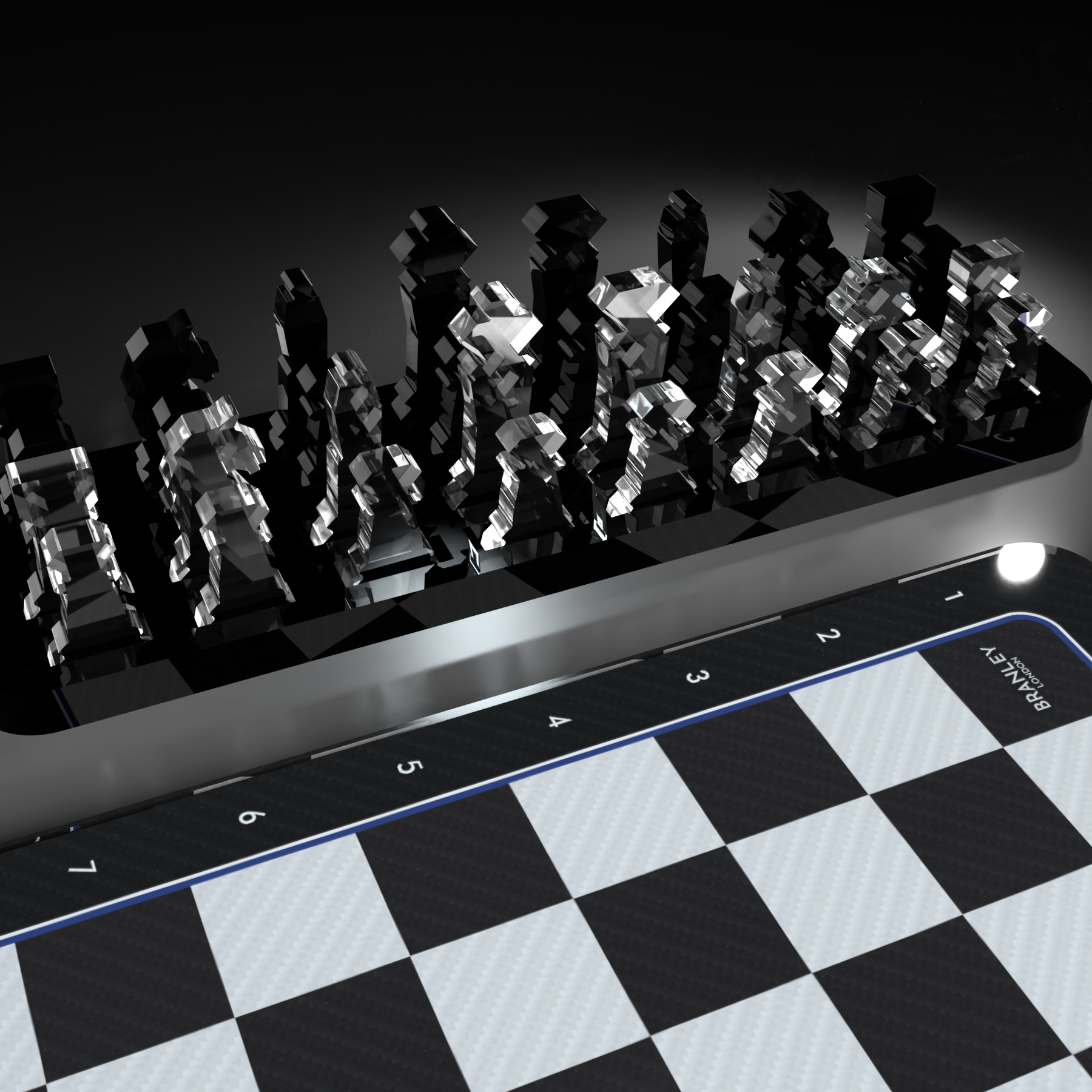 Carbon Edition Satranç Seti