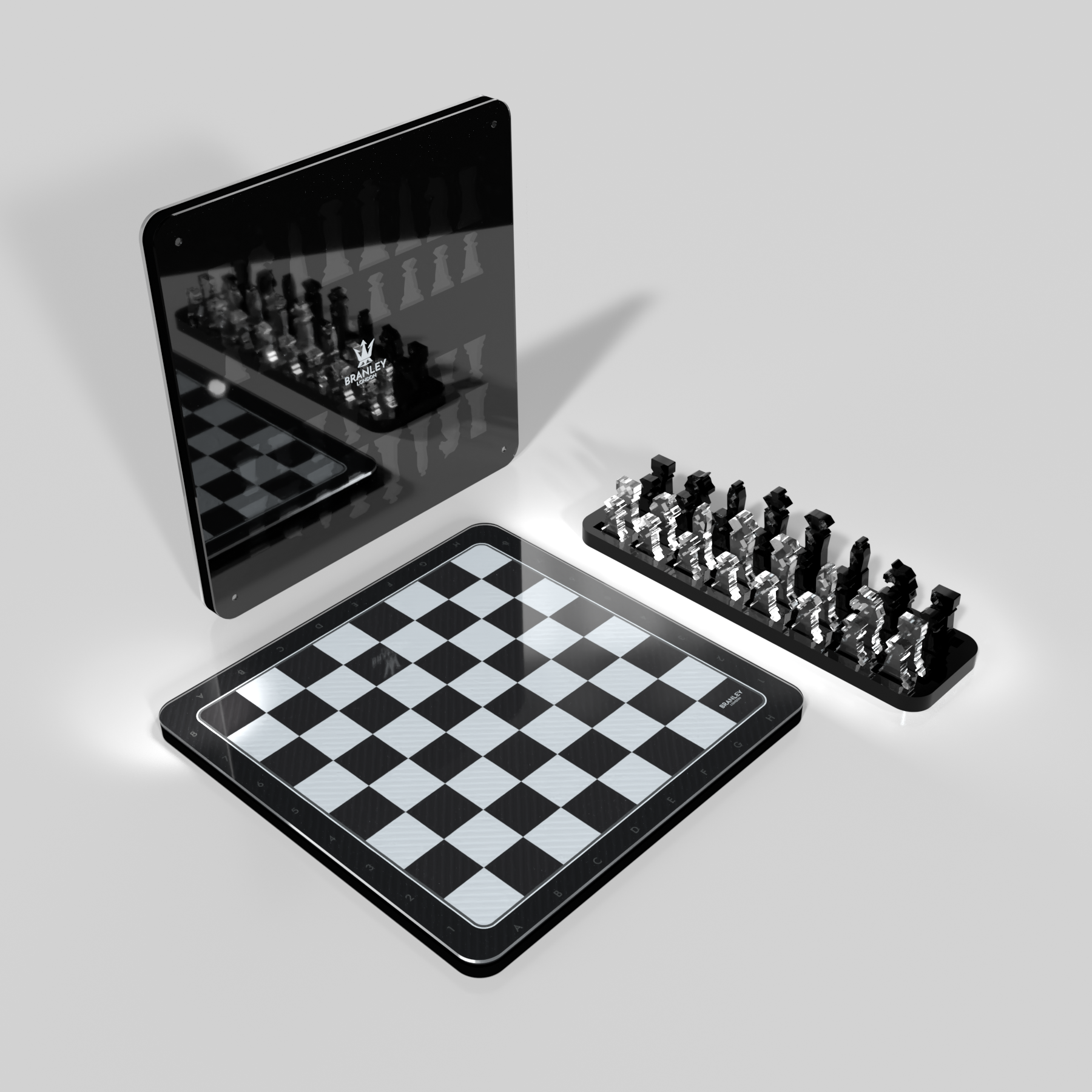 Carbon Edition Satranç Seti