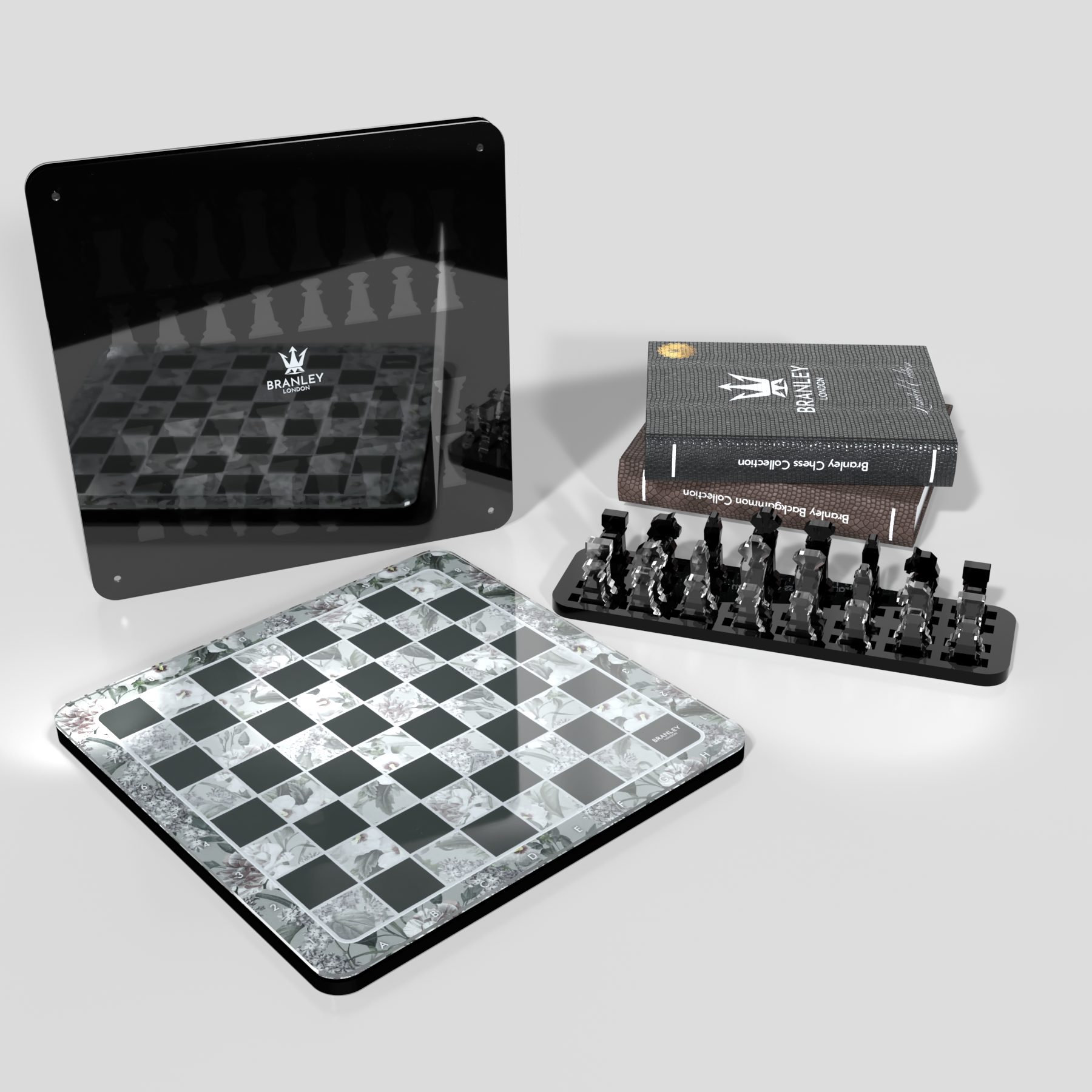 Floral Diamond Satranç Seti