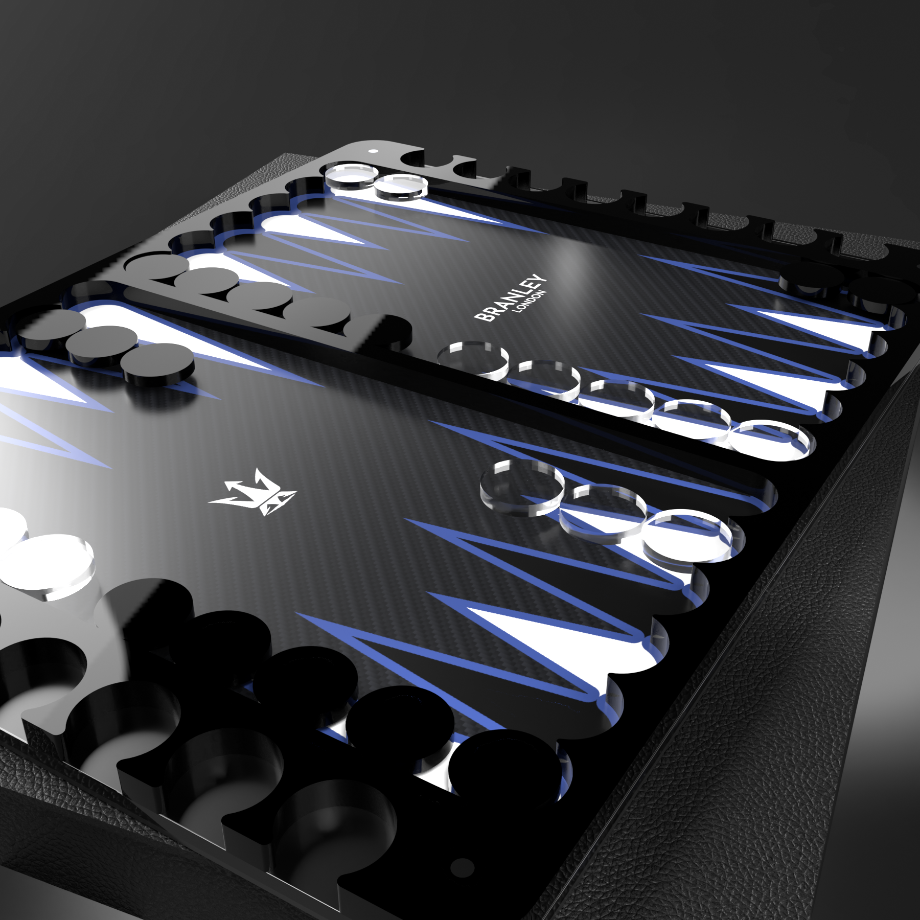 Carbon Edition Tavla Seti